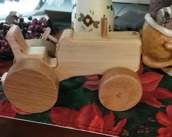 Wood Handmade Tractor Great for Christmas or Birthday  Tractor1