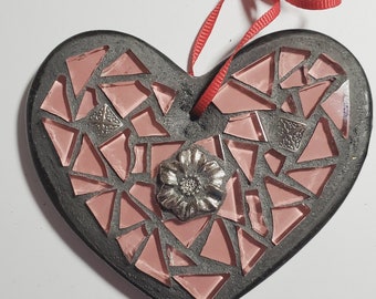 Christmas Ornaments - Pink Heart -OR109