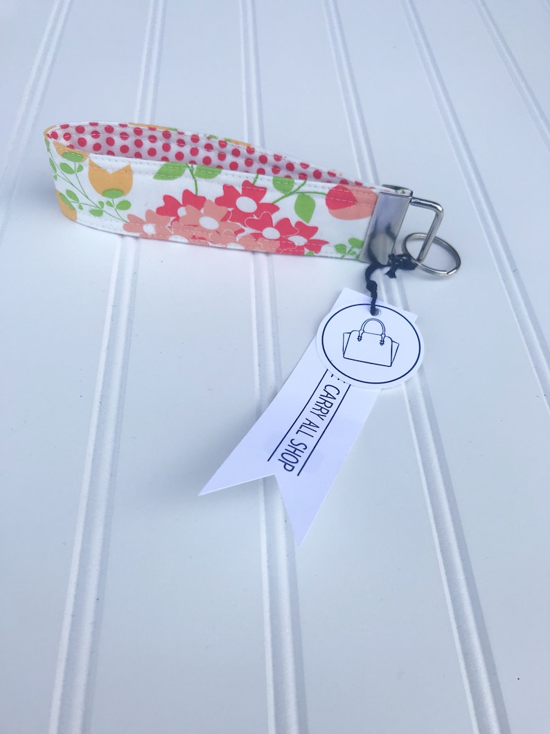 key ring fabric keychain fabric key fob key fob wristlet keychain wristlet key chain key wrist strap