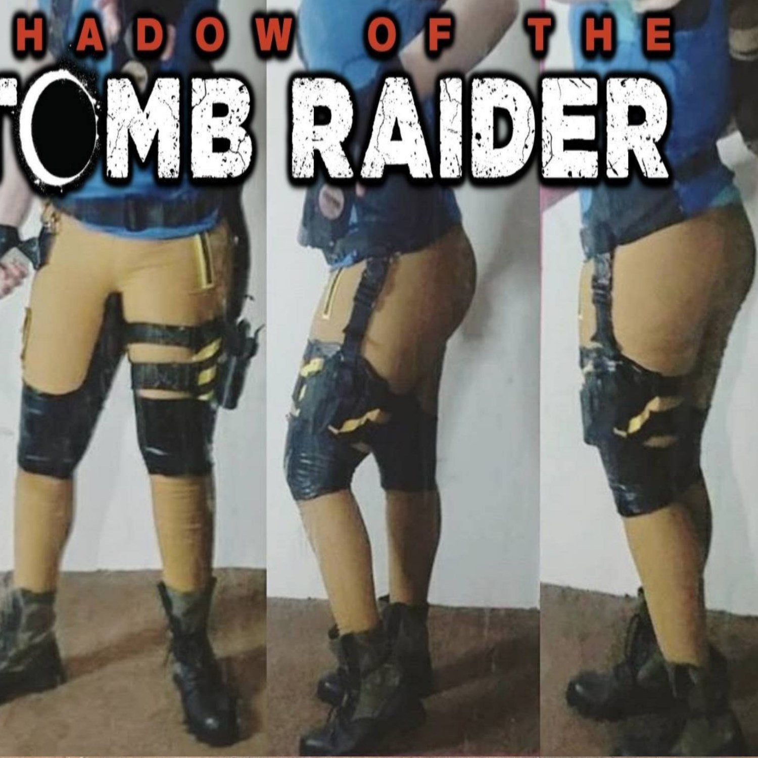 Drop Leg Holster Shadow of the Tomb Raider Lara Croft Cosplay Etsy