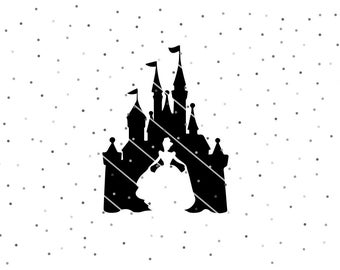 Download Free Cinderella Castle Svg Etsy SVG Cut Files