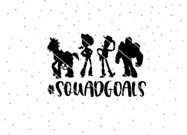 Download Toy Story Squad Goals SVG Instant Download Cricut and | Etsy