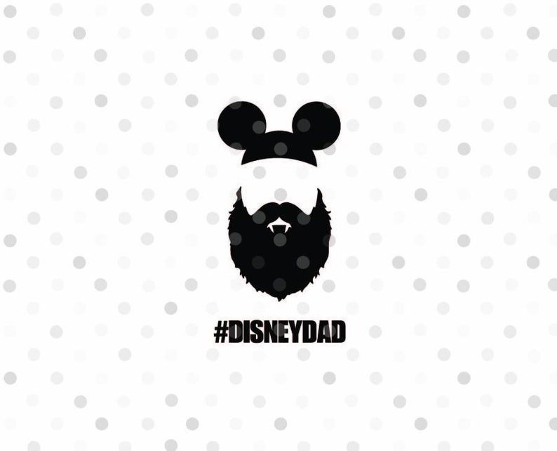 Download Disney Dad SVG Instant Download Cricut and Silhouette Mickey | Etsy