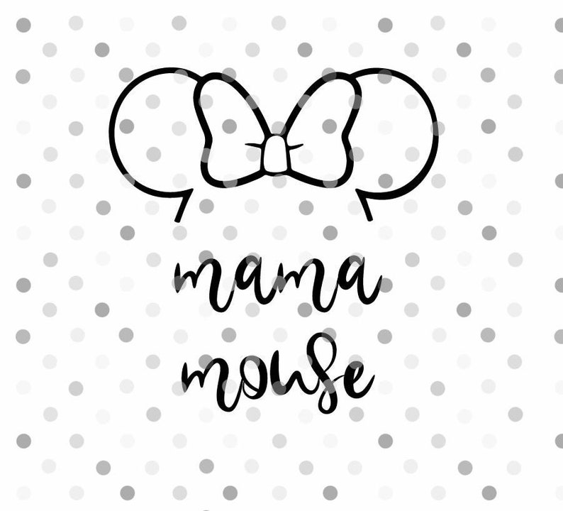 Free Free Mama Mouse Svg 511 SVG PNG EPS DXF File