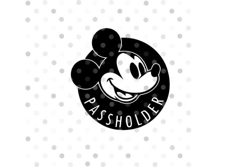 Download Disney Passholder SVG PNG Instant Download Cricut and | Etsy