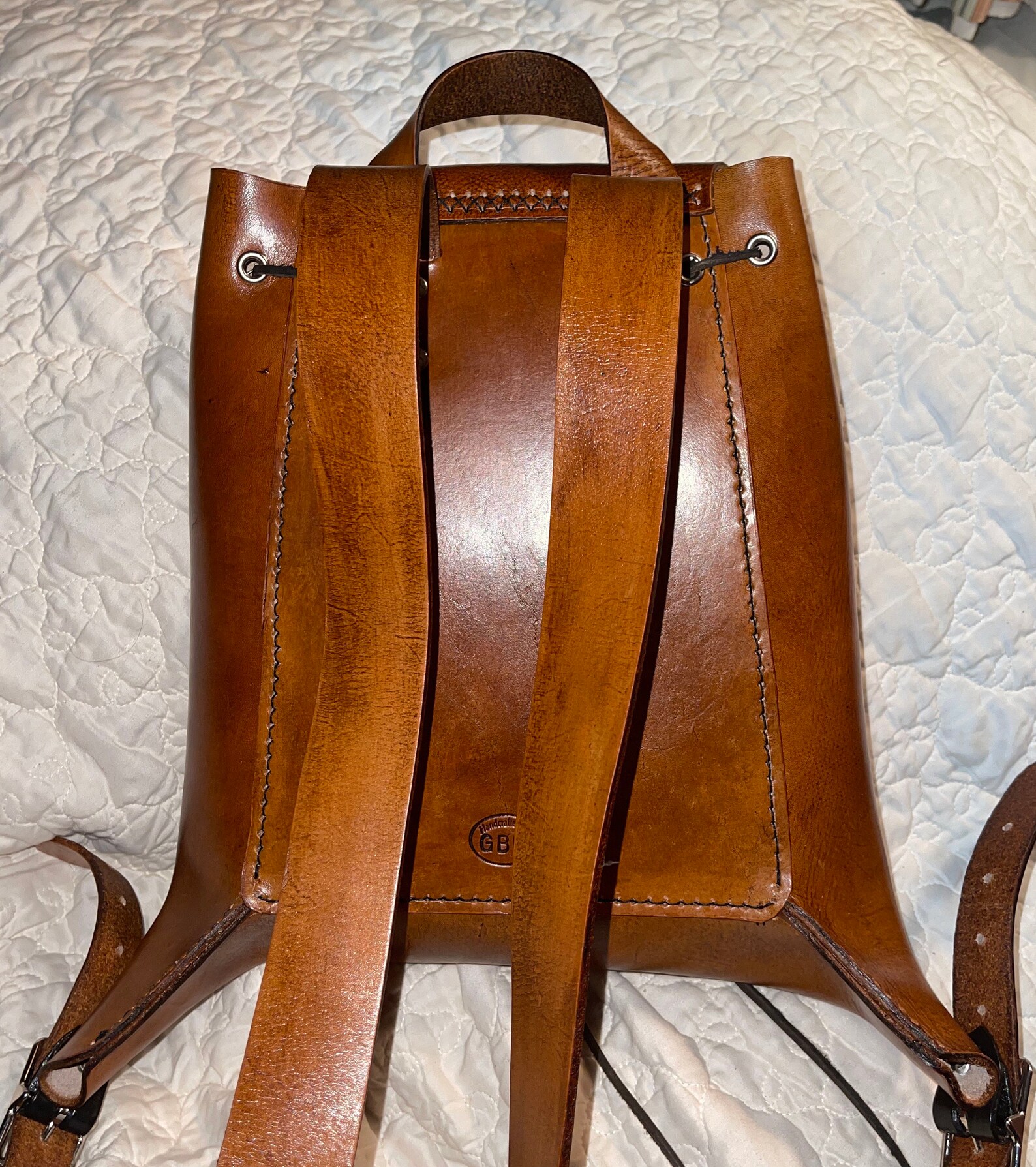 Leather Backpack Etsy