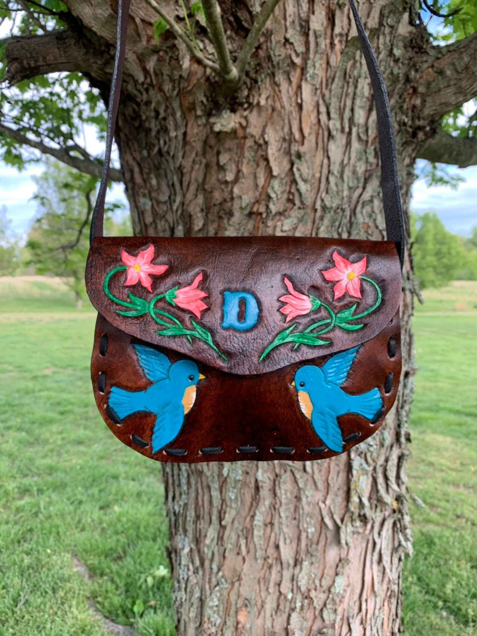 Small Leather Shoulder Bag Etsy