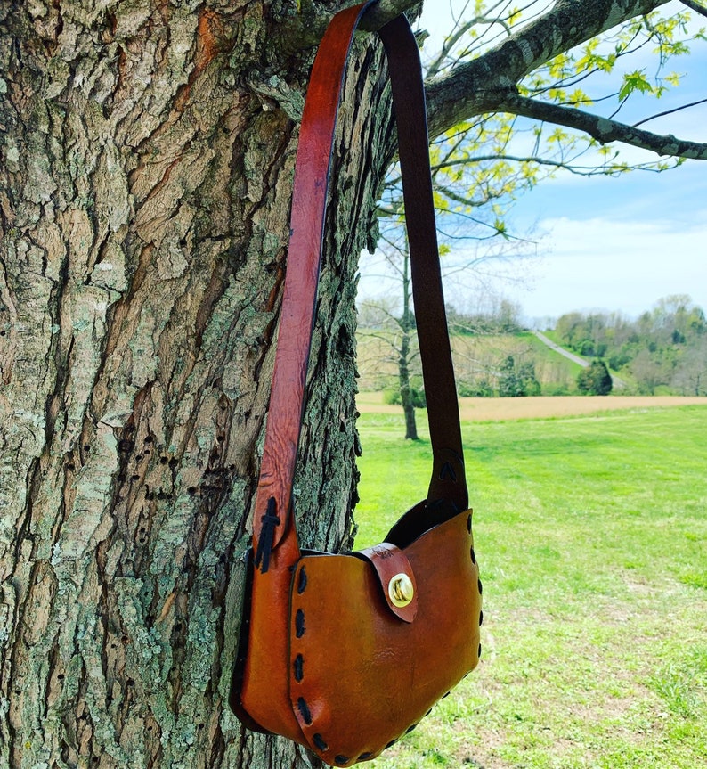 Leather Handbag Etsy