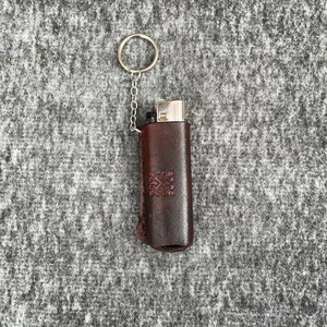 Logo Lighter Case Key Chain L - Red – Feature