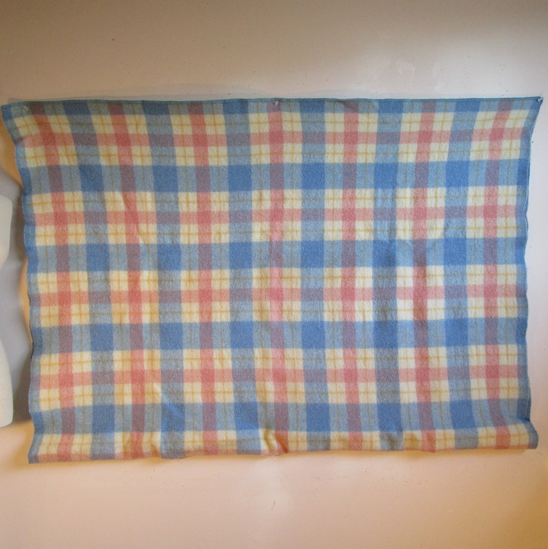Vintage Pure Wool 1950s Blanket Highlander GORDON MACKAY Etsy
