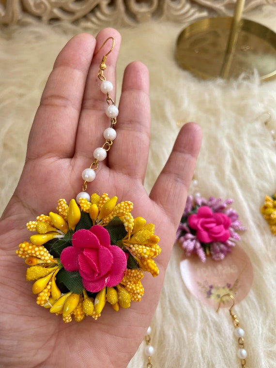 Gota maang tikka online new arrivals