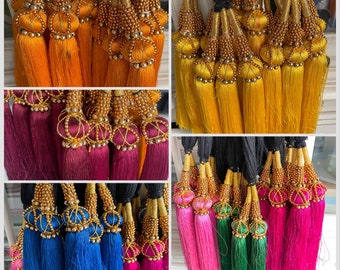 1 x Paranda/Parandi/Pranda Bridesmaid Hen Party Mehendi giveaways Hair Braids Asian Wedding Accessory Jago Dholki Jagoo Nepali Lacha