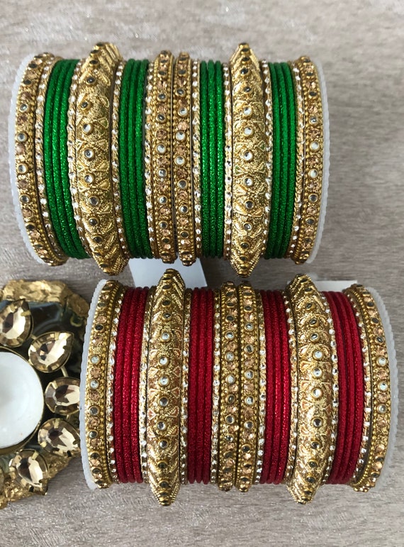 colourful bangles set