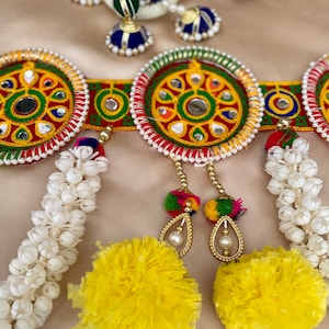 Bandarwar Door Toran Wall Hanging Diwali Decor Decorations Weddings New Home House Warming Pooja Decorations Navratre