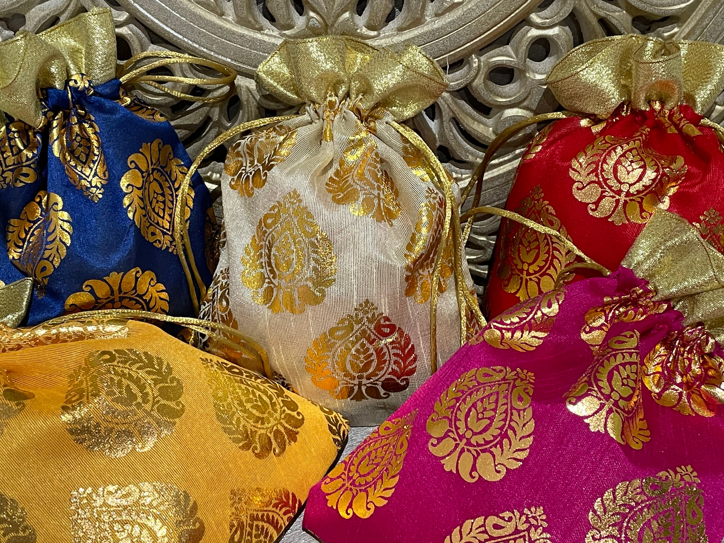 10 Pack Diwali Glassine Sacs pour Bonbons Diwali cadeaux