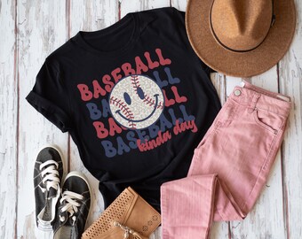 Baseball Kind of Day, Baseball Tee, Baseball Shirt, Baseball Mom, Baseball shirt for her, Baseball life, Baseball Season