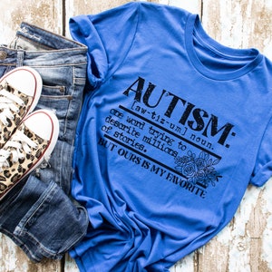Autism One Word Trying to Describe Millions of Stories, Inspirational Tee, Motivational Shirt, Teacher, SPED, Special Education