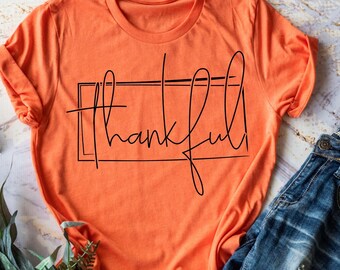 Thankful, Thanksgiving, Holidays, Holiday Shirts