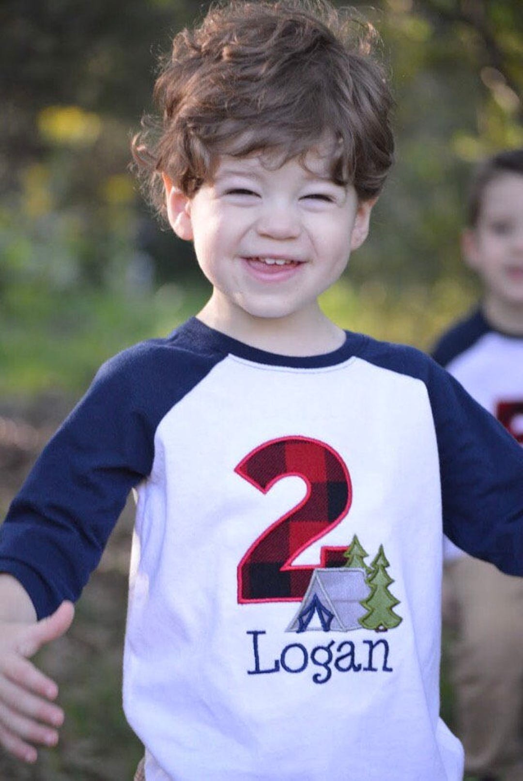 Camping Birthday Shirt Lumberjack Birthday Shirt First Etsy