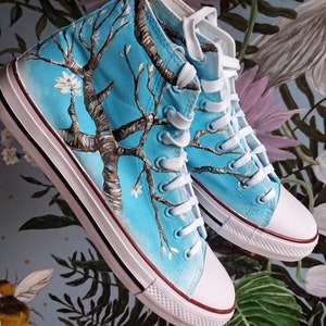 Van gogh almond blossom shoes hot sale