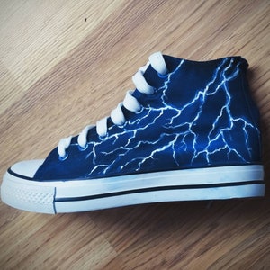 Lightning Converse Etsy New Zealand