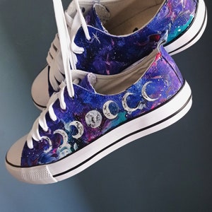 purple galaxy converse
