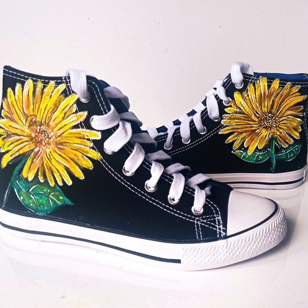 Sunflower Shoes - Etsy