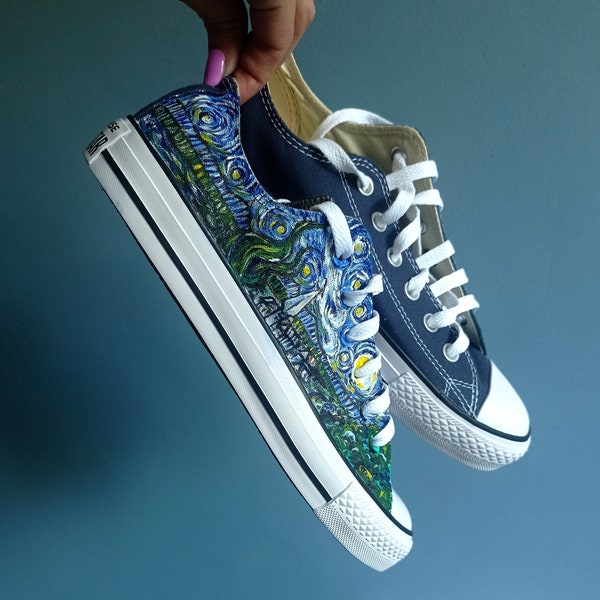 Starry Night Shoes - Etsy