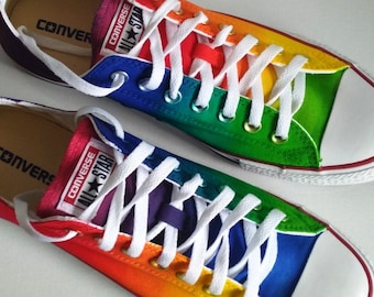converse rainbow sneakers