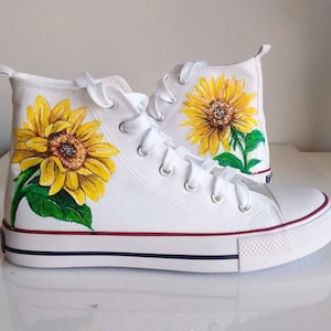 Vans gialle con girasoli hotsell