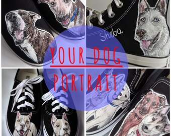 custom dog vans shoes