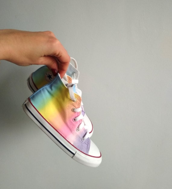 rainbow sneakers kids