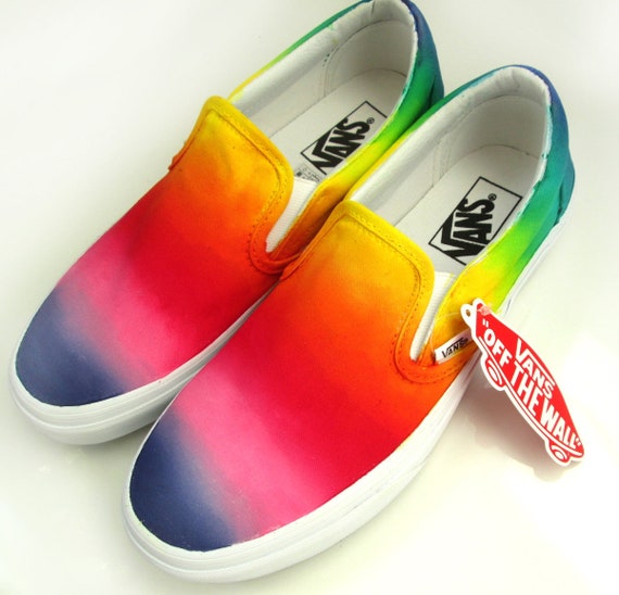 rainbow vans rainbow vans