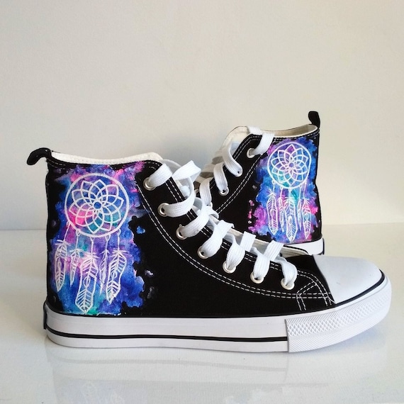 Dreamcatcher Custom made Converse All Star sneakers in 2019 Dreamcatcher Custom made Converse All Star sneakers in 2019