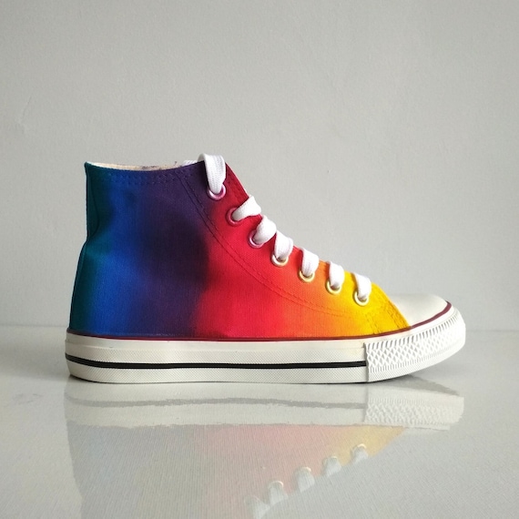 Etsy rainbow converse Clearance
