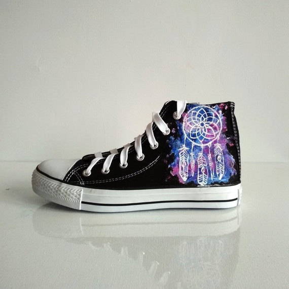 Dreamcatcher Custom made Converse All Star sneakers in 2019 Dreamcatcher Custom made Converse All Star sneakers in 2019