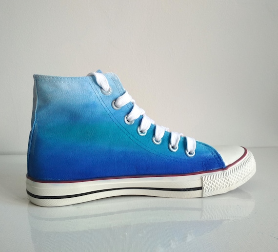 Blue clearance ombre shoes