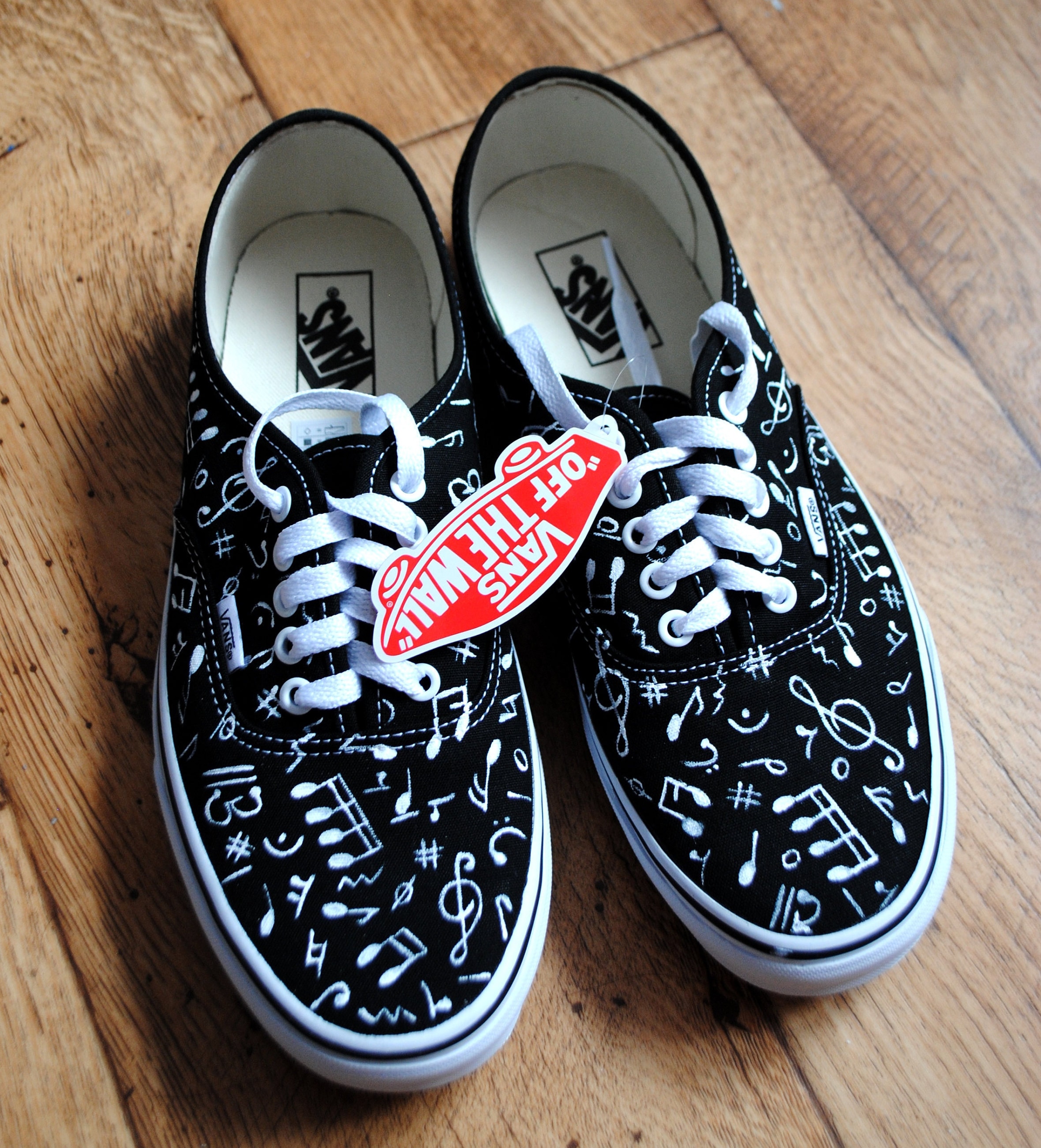 Custom Music Notes Shoes Hand Painted Music Shoes Etsy