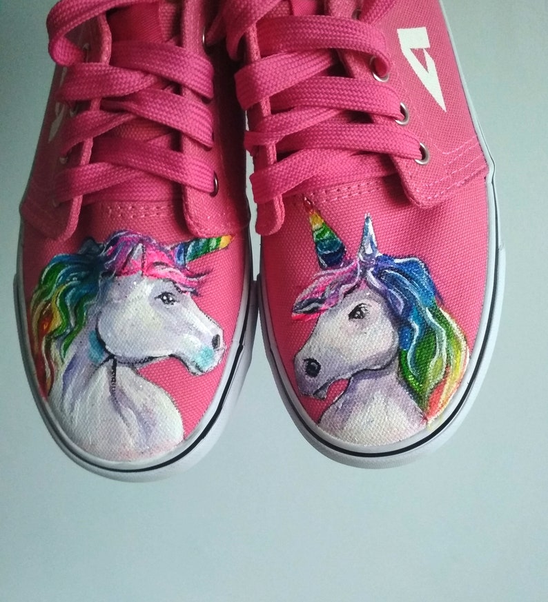 unicorn rainbow shoes