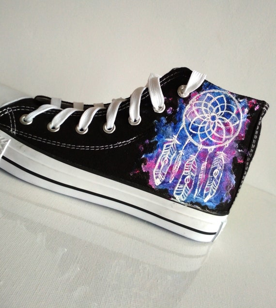 Dreamcatcher Custom made Converse All Star sneakers in 2019 Dreamcatcher Custom made Converse All Star sneakers in 2019