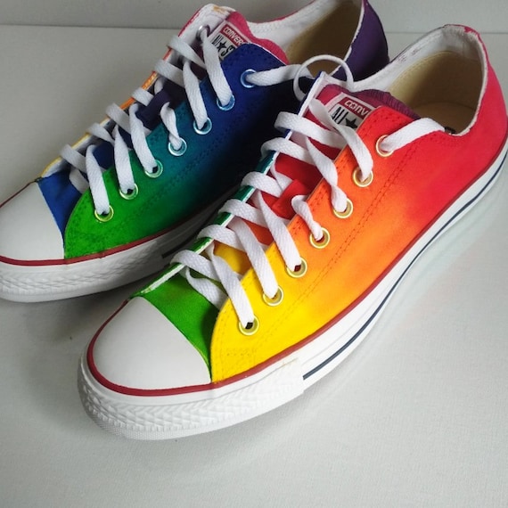 rainbow converse womens