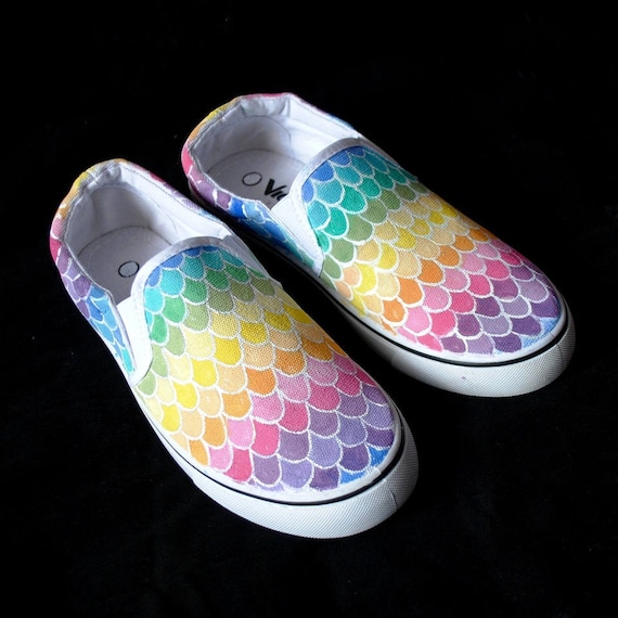 Mermaid color shop shoes