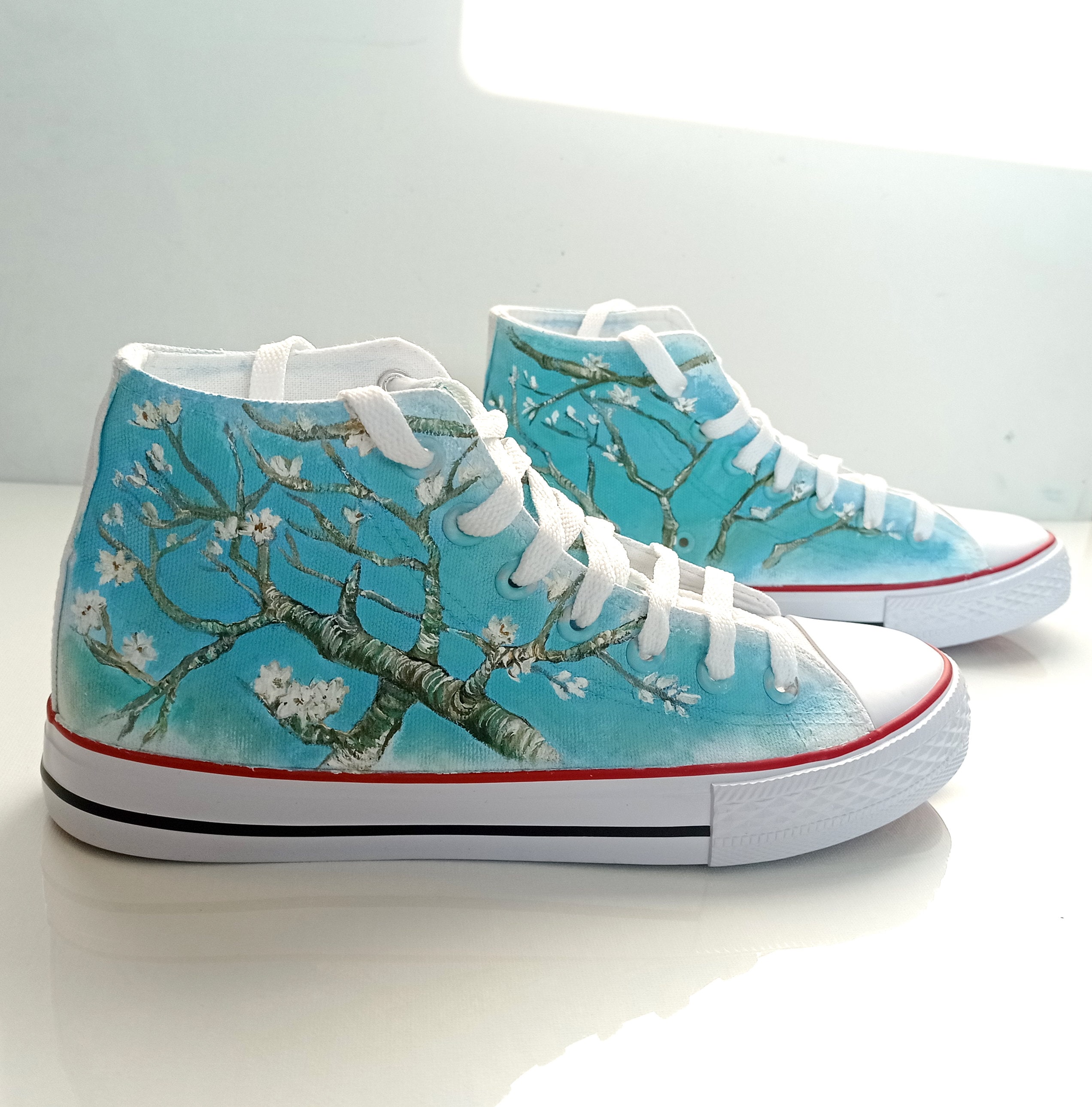 Van gogh almond blossom shoes sale