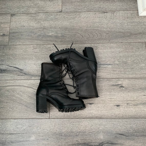 VTG 90S Guess Grunge Combat Boots