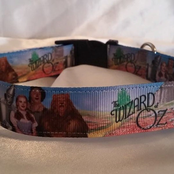 Handmade Wizard of Oz Dog Collar-Matching Lead Available
