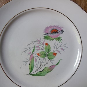 11 pieces  french  dessert , plates and dish cake , Moulin des Loups , 1930, perfect
