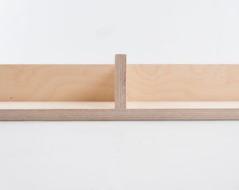Mod Shelving Unit // Wall Mounted / Bespoke Shelves - Baltic Birch Plywood - Customise Design + Materials