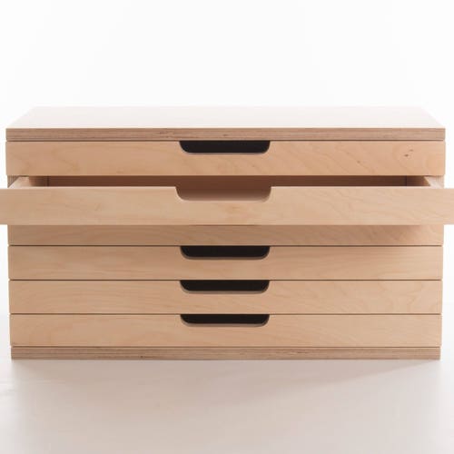 Art Box 6 Drawers Birch Plywood Craft Tool /painting / Etsy Australia