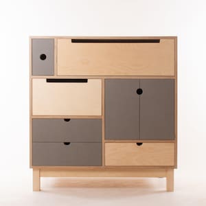 Reykjavik Chest of Drawers - Birch Plywood - Solid Wood Throughout - Soft Close Runners - Customise Design + Materials