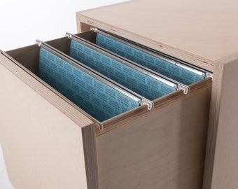 Plywood filing sales cabinet